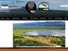Tablet Screenshot of eaglesongalaska.com